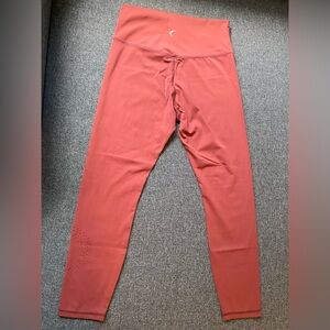 Burnt Orange Zyia Active Leggings, size 8-10